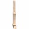 Ekena Millwork Richland Smooth Timber Gable Bracket, Douglas Fir, 108"W x 63"H x 5 1/2"D x 5 1/2"F, 14/12 Pitch GBW108X63X0606RIC00SDF - alternate 2